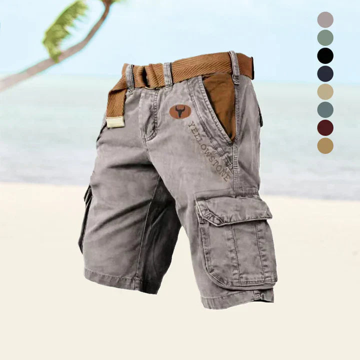 Heren Cargo Shorts Met Meerdere Zakken - Rey-2