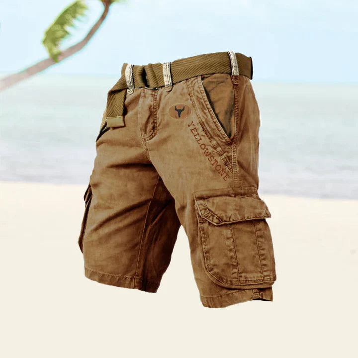Variant image for Heren Cargo Shorts Met Meerdere Zakken - Rey-25