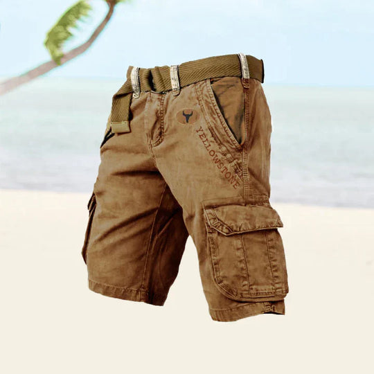 Variant image for Heren Cargo Shorts Met Meerdere Zakken - Rey-25