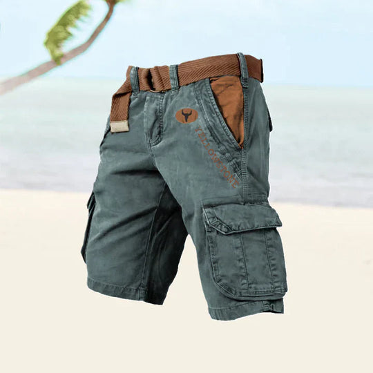 Variant image for Heren Cargo Shorts Met Meerdere Zakken - Rey-33