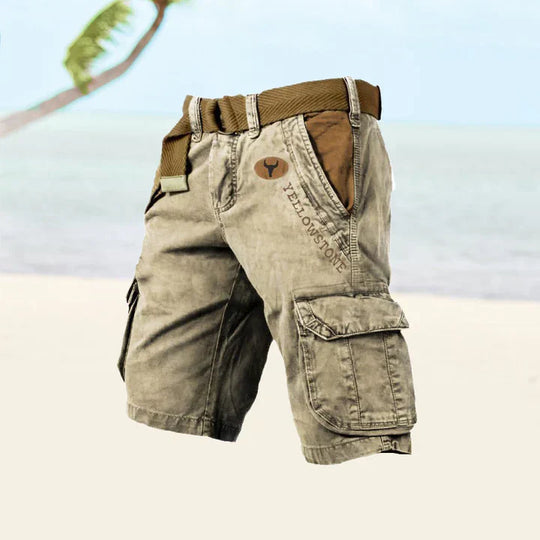 Variant image for Heren Cargo Shorts Met Meerdere Zakken - Rey-57