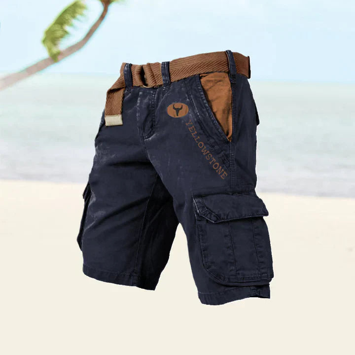 Heren Cargo Shorts Met Meerdere Zakken - Rey-1