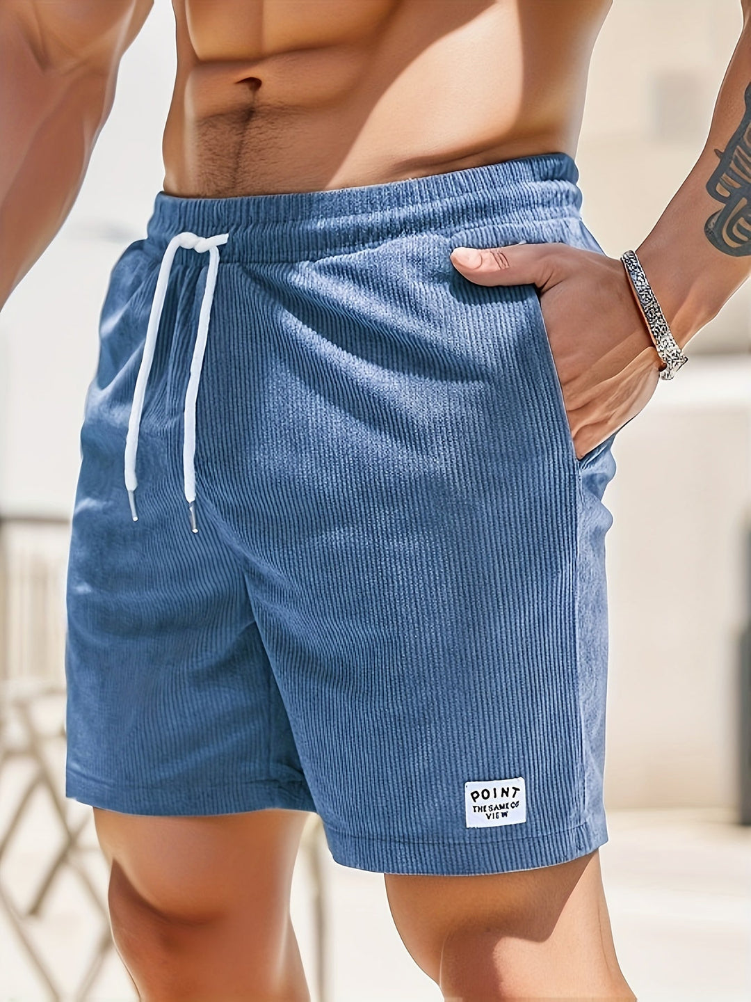 Dames Korte Broek Gestreept Comfortabel Ontwerp - Gabri-6