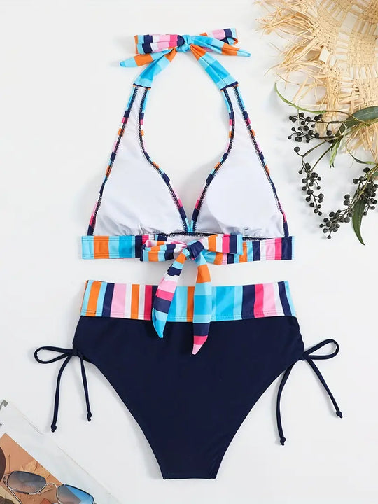 Dames Bikini Kleurrijke Prints Comfortabele Pasvorm - Lisa-3