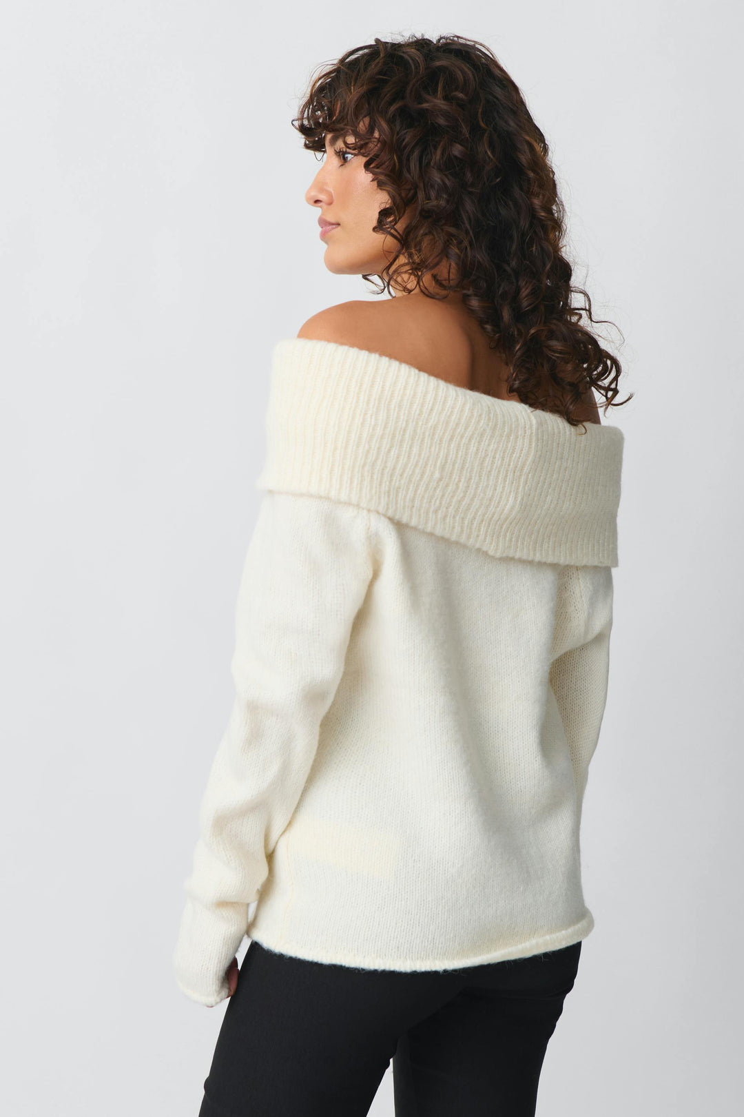 Cosette - Comforttrui met off-the-shoulder schouders
