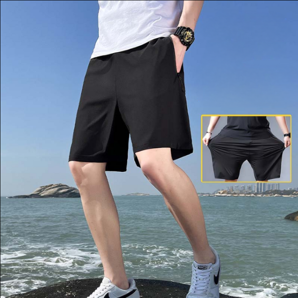 Heren Korte Broek Rekbare Comfortabele Pasvorm - Norman-4