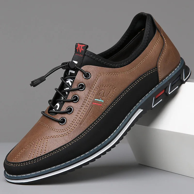 Variant image for Heren Oxford Schoenen Ademend Leer Comfortabel - Herman-14