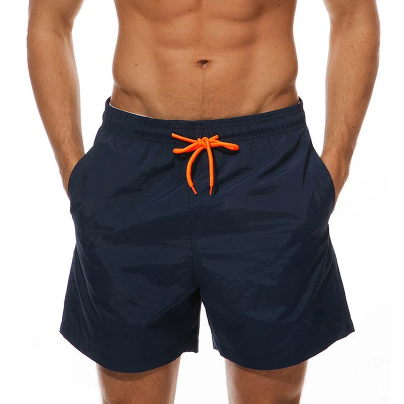 Heren Boardshorts Effen Kleur Comfortabele Pasvorm - Max-1