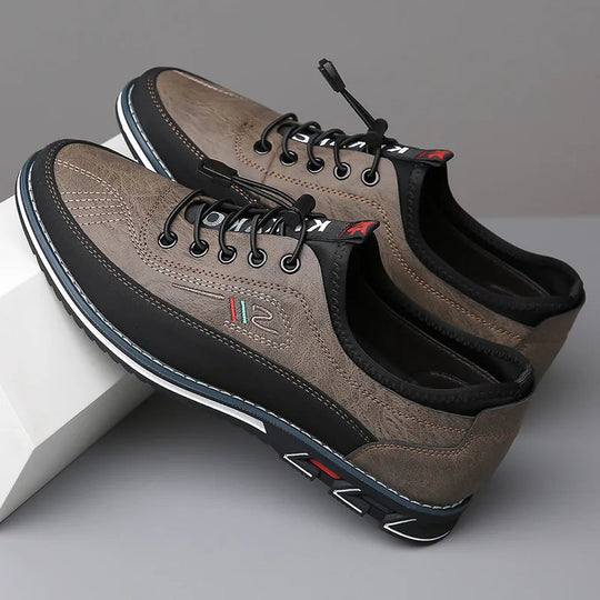 Variant image for Heren Oxford Schoenen Ademend Leer Comfortabel - Herman-49