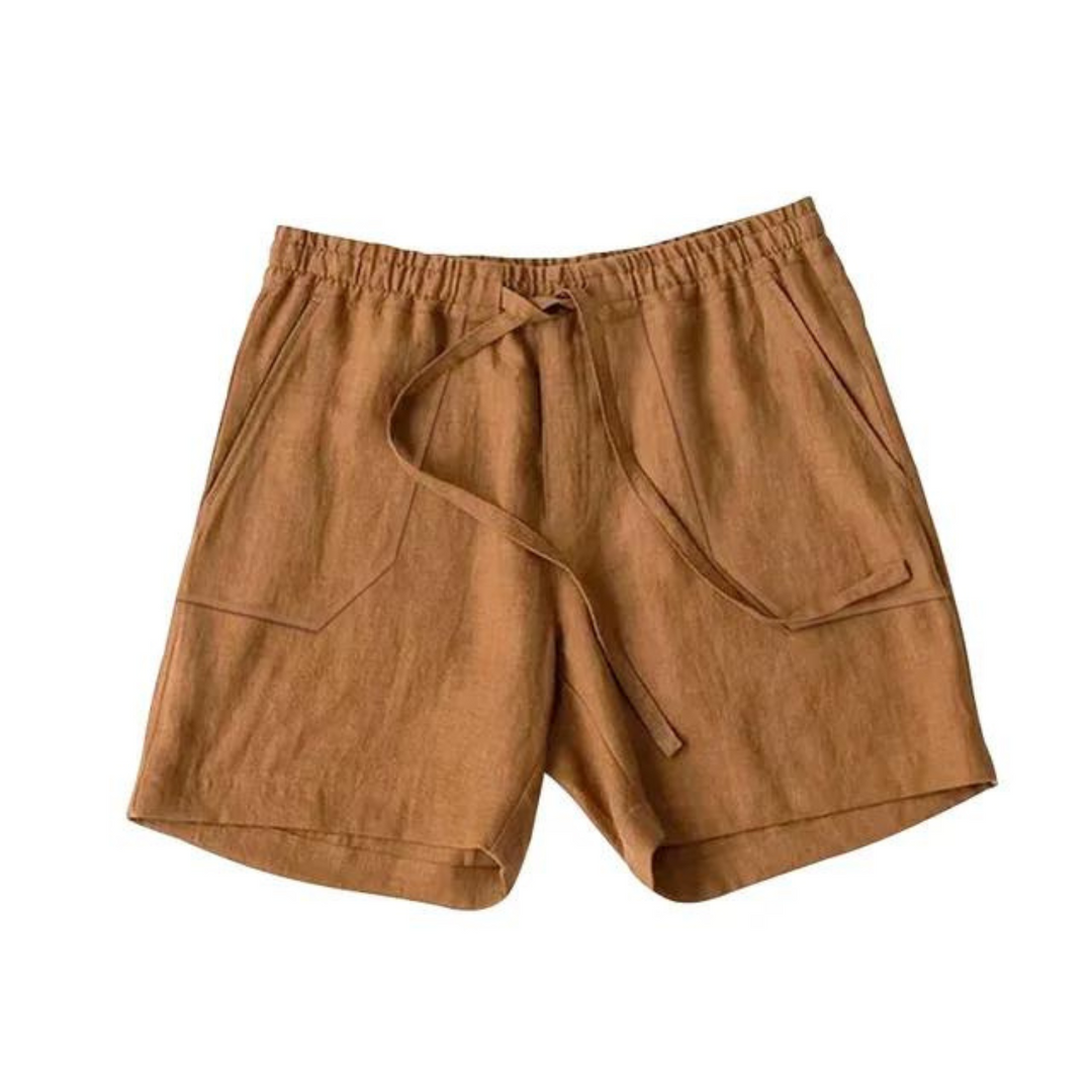 Heren Korte Broek Ademend Design Met Elastische Tailleband - Scott-3