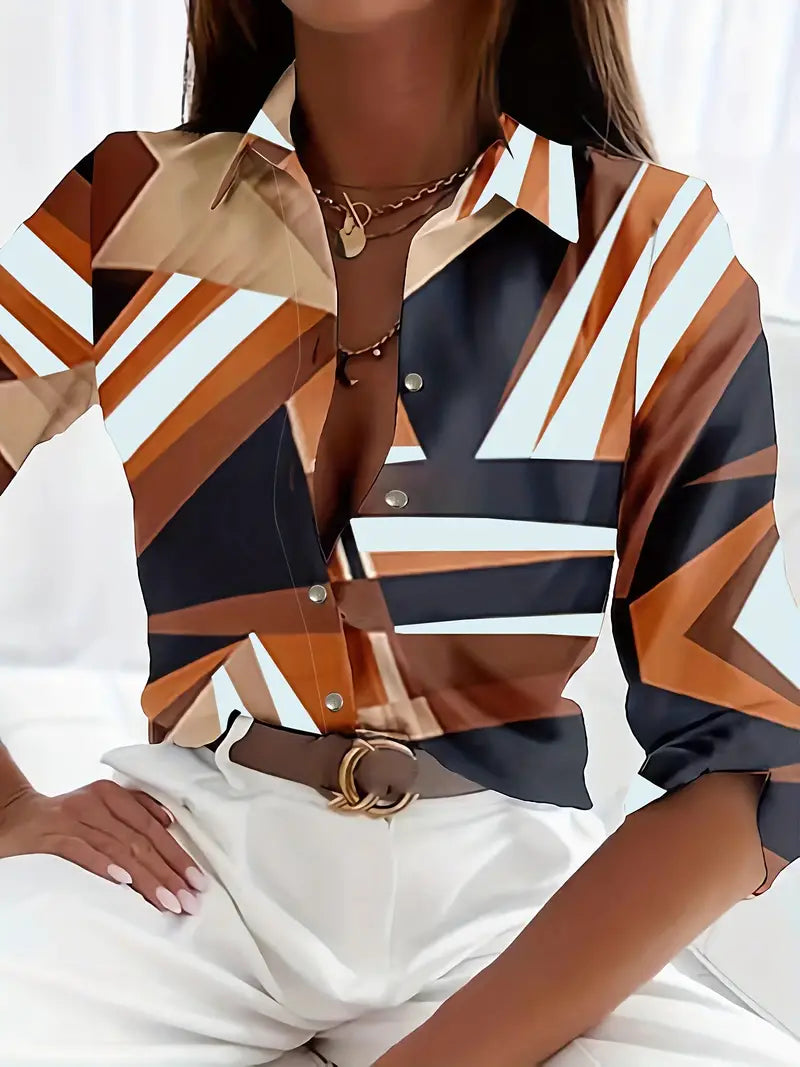 Variant image for Dames Blouse Elegante Casual Stijl - Lisa-1