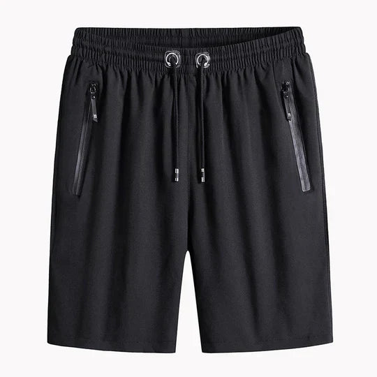 Heren Sport Shorts Lichtgewicht Ademend Ontwerp met Ritszakken - Max-3