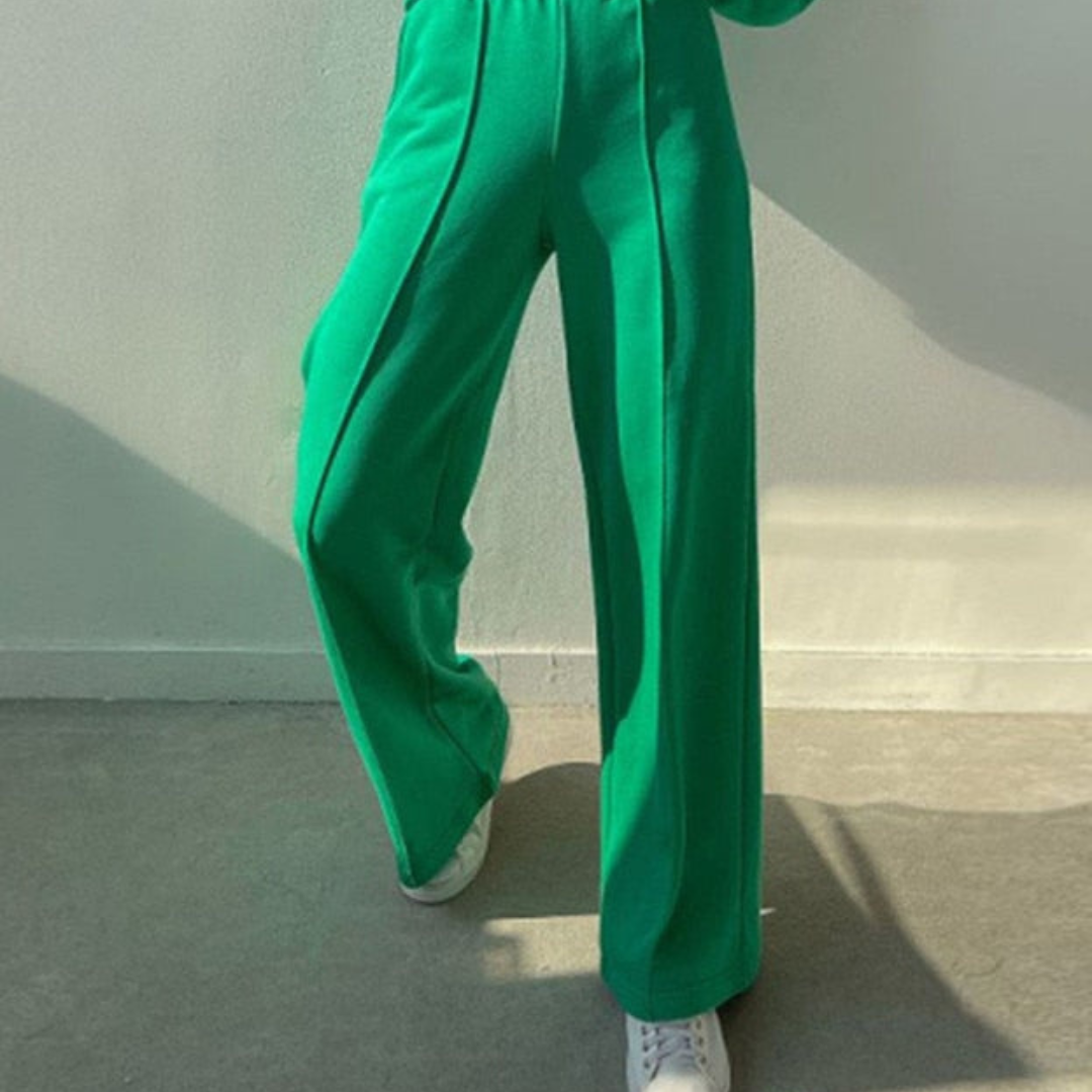 Dames Jogging Pak Luxe 2-Delig Comfortabele Set - Zuna-5
