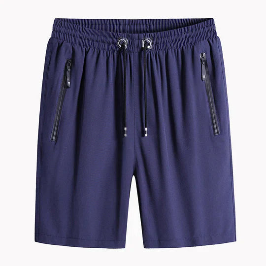 Heren Sport Shorts Lichtgewicht Ademend Ontwerp met Ritszakken - Max-2