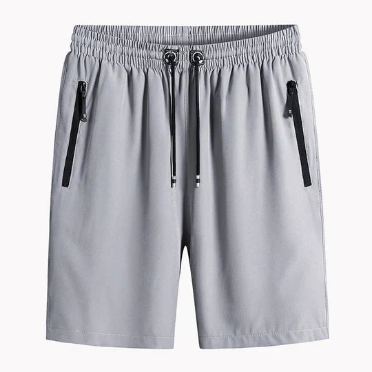 Heren Sport Shorts Lichtgewicht Ademend Ontwerp met Ritszakken - Max-1