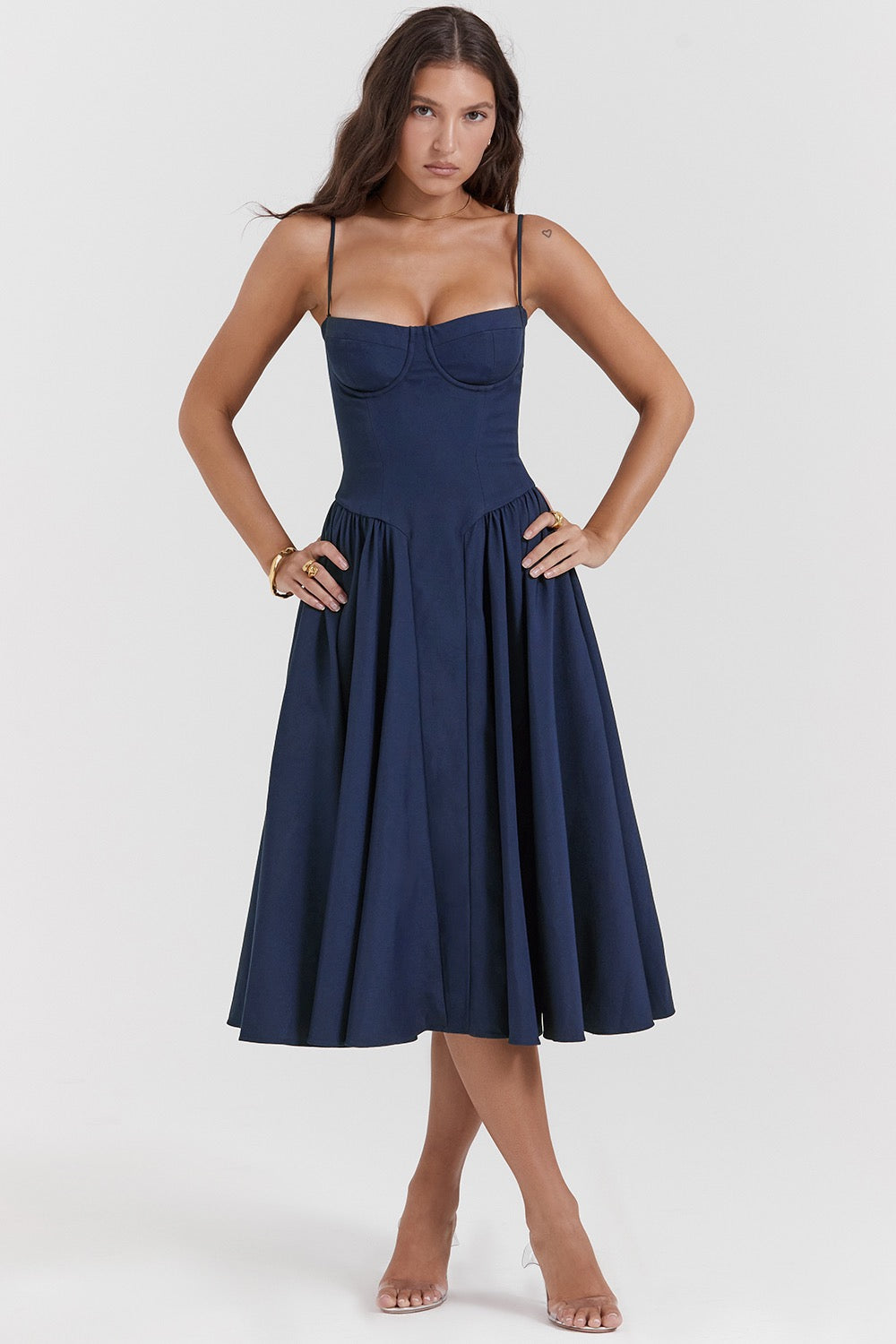 Variant image for Dames Zomerjurk Elegante Korsetstijl Voor Elke Gelegenheid - Evi-29