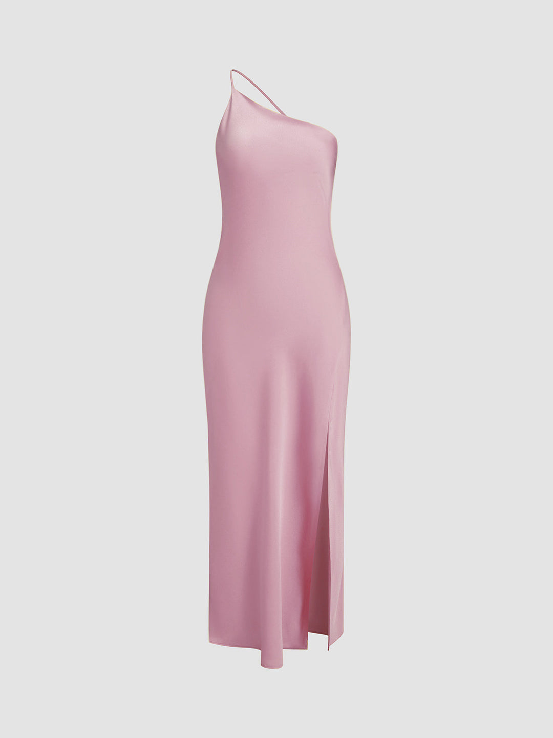 Variant image for Dames Satin Maxi Jurk Met Open Rug Elegante Lange Zomerjurk - Florence-21