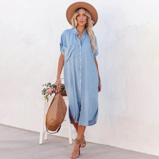 Casual alledaagse losse jurk - Greer