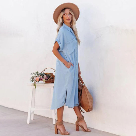 Casual alledaagse losse jurk - Greer