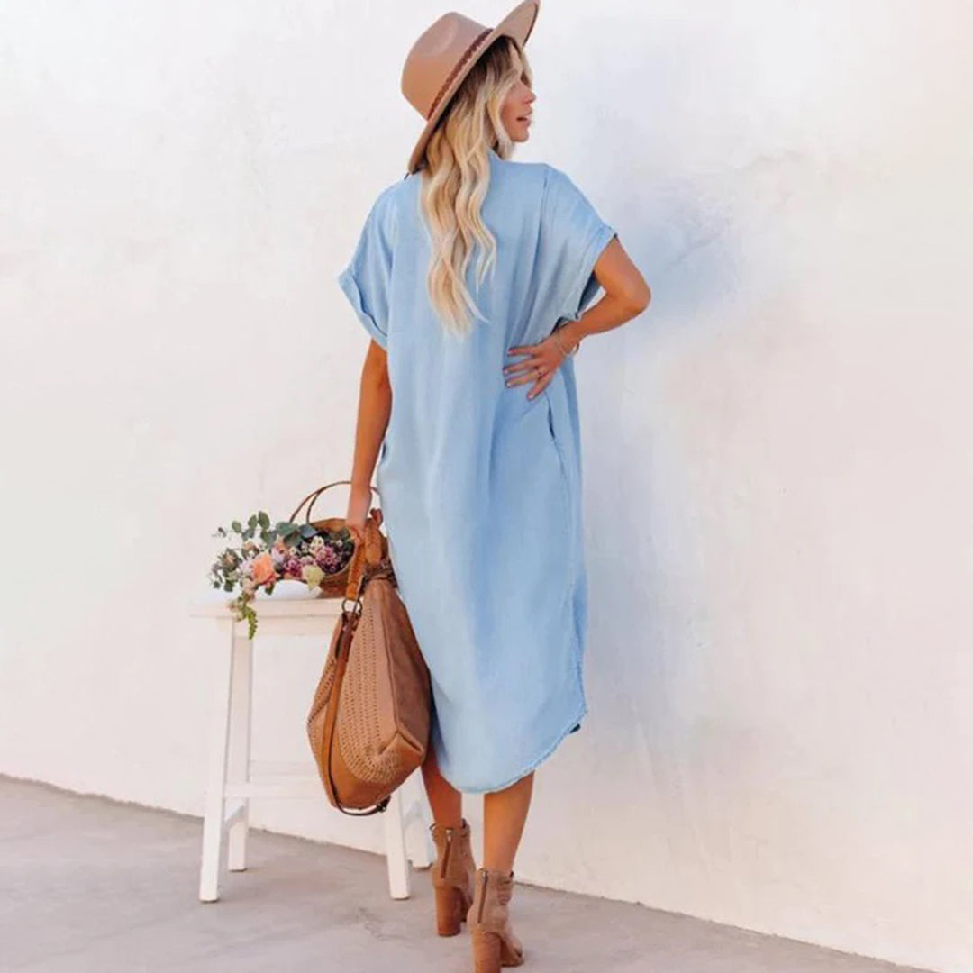 Casual alledaagse losse jurk - Greer