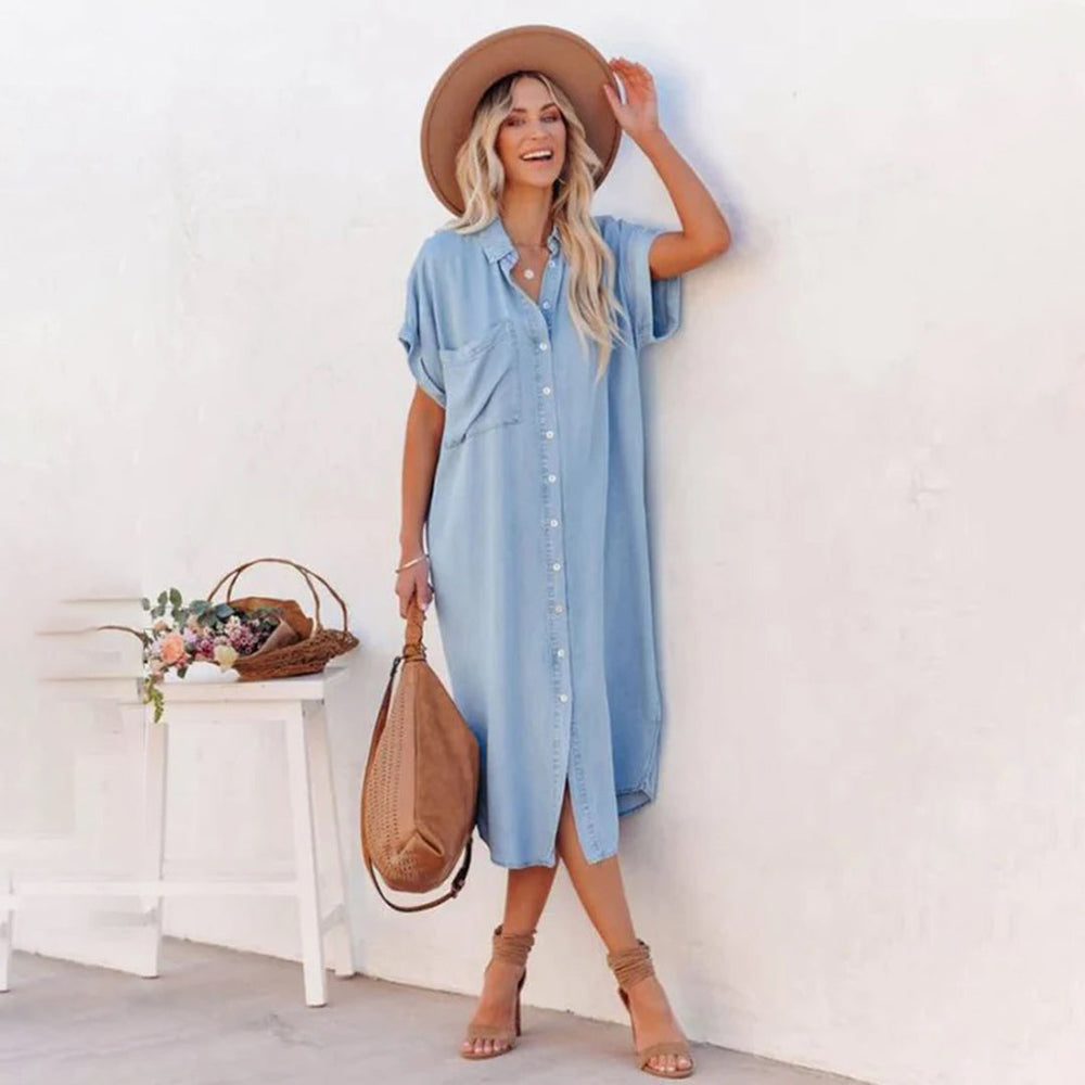 Casual alledaagse losse jurk - Greer