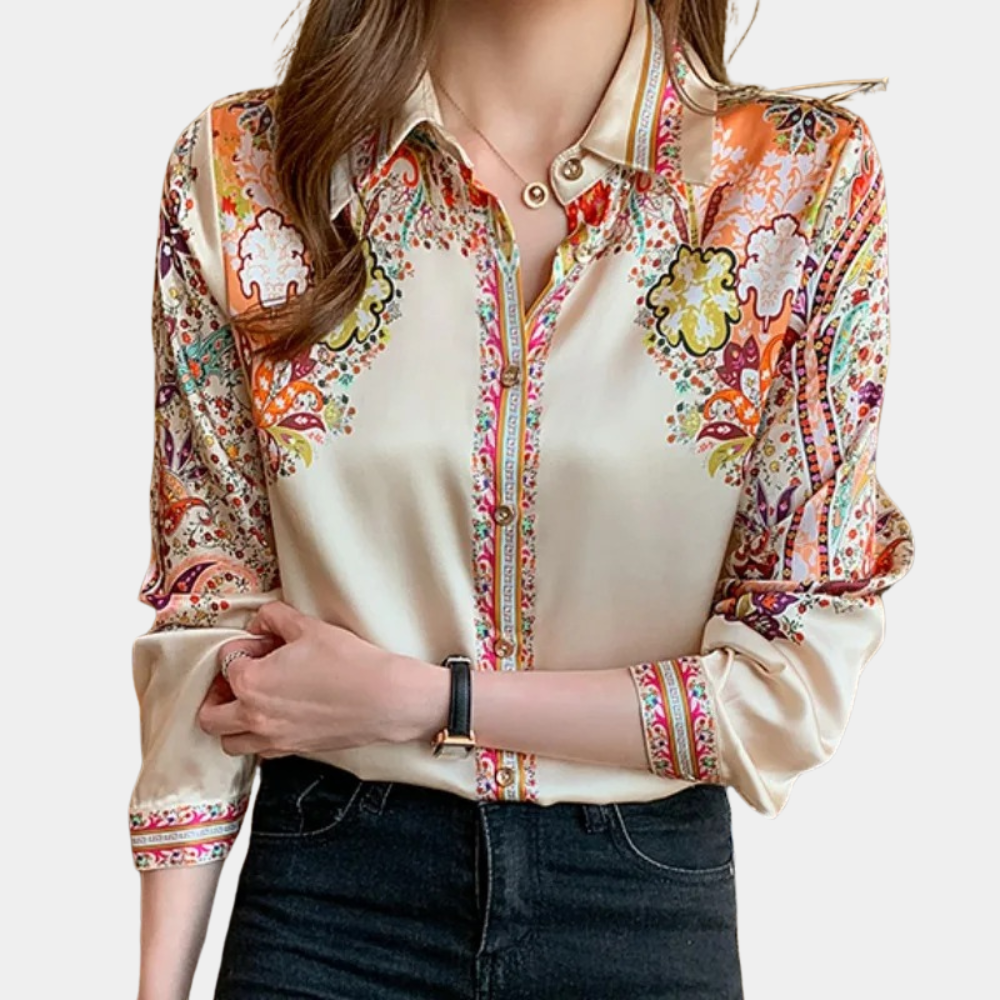 Amber - Sierlijke en elegante blouse voor dames