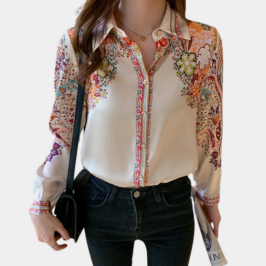 Amber - Sierlijke en elegante blouse voor dames