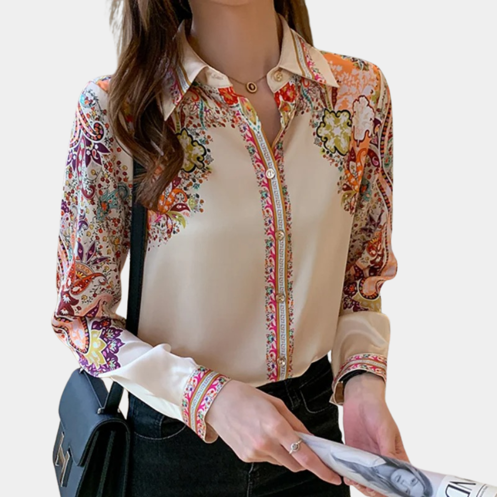 Amber - Sierlijke en elegante blouse voor dames