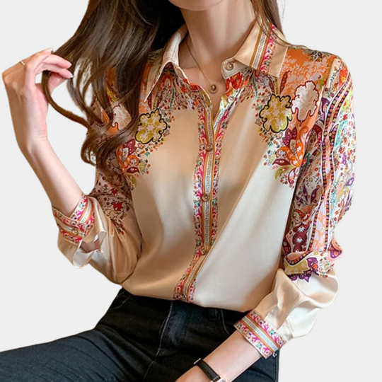 Amber - Sierlijke en elegante blouse voor dames