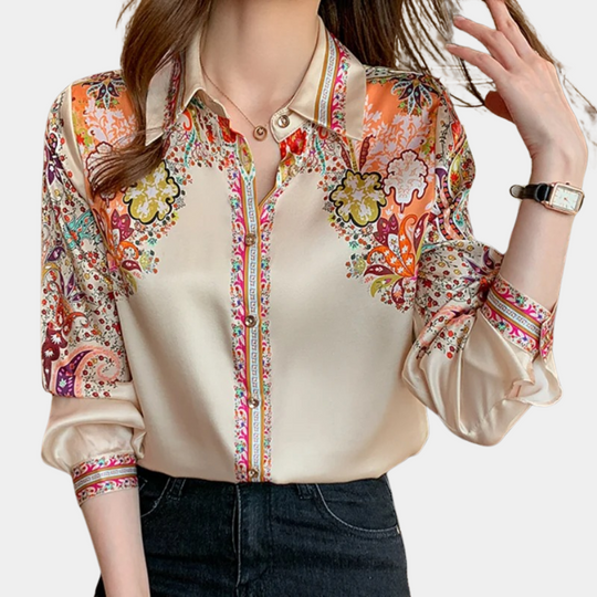 Amber - Sierlijke en elegante blouse voor dames