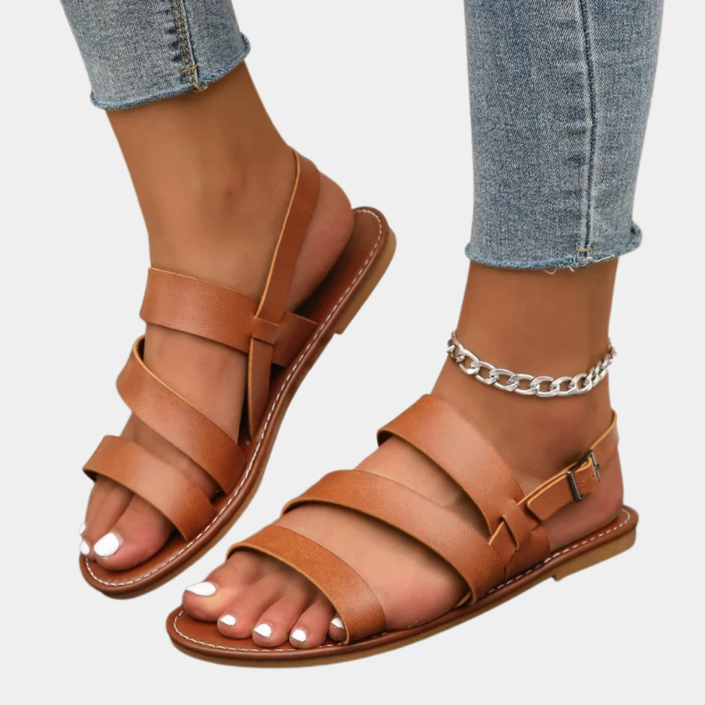 Dames Sandalen Platte Antislip Design Comfortabel voor Elke Gelegenheid - Sara-3