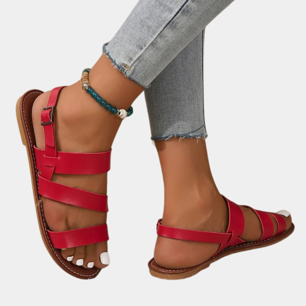 Dames Sandalen Platte Antislip Design Comfortabel voor Elke Gelegenheid - Sara-6