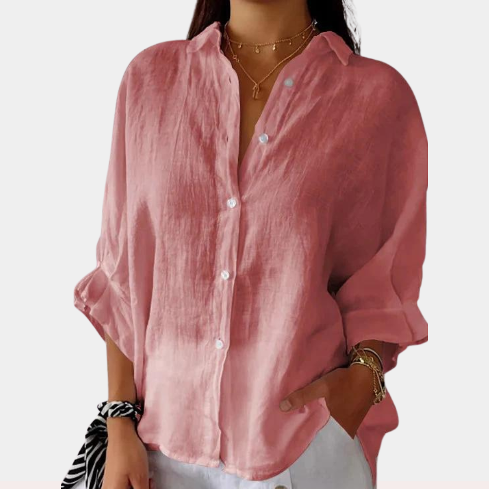 Liva - Tijdloze Klassieke Blouse voor Vrouwen