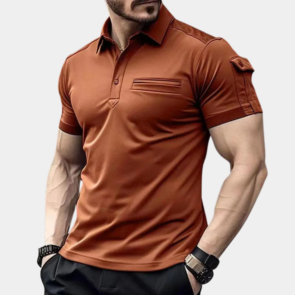 Variant image for Heren Poloshirt Korte Mouwen Ademend Design - Timothee-7