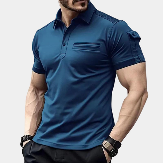Variant image for Heren Poloshirt Korte Mouwen Ademend Design - Timothee-13