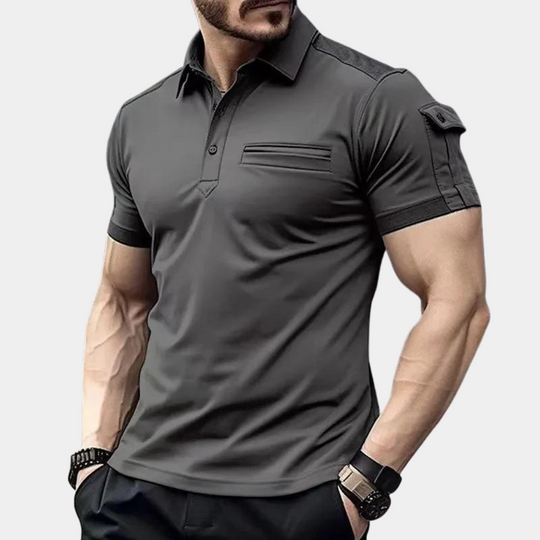 Variant image for Heren Poloshirt Korte Mouwen Ademend Design - Timothee-19