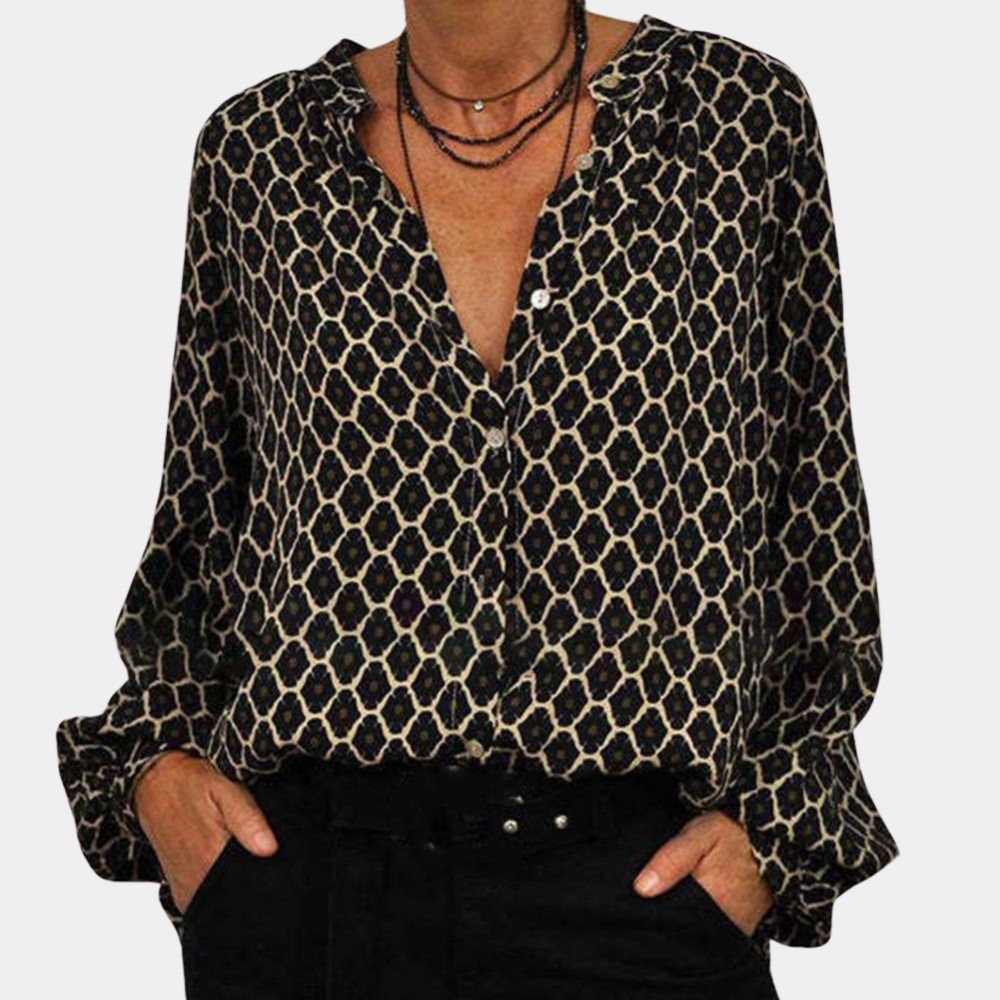 Maycee - Comfortabele en Modieuze Damesblouse voor Vrouwen