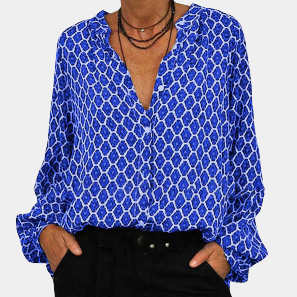 Maycee - Comfortabele en Modieuze Damesblouse voor Vrouwen