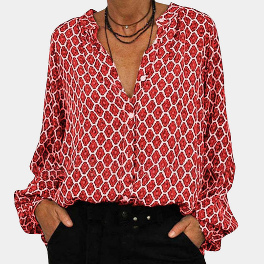 Maycee - Comfortabele en Modieuze Damesblouse voor Vrouwen