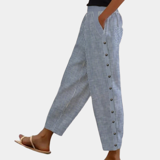 Dahlia - Stijlvolle gestreepte broek voor dames