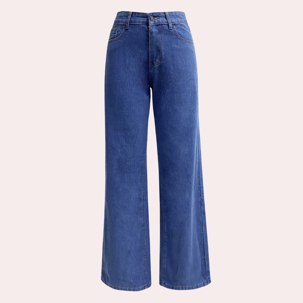 Imee - Casual baggy jeans in een relaxte pasvorm voor dames