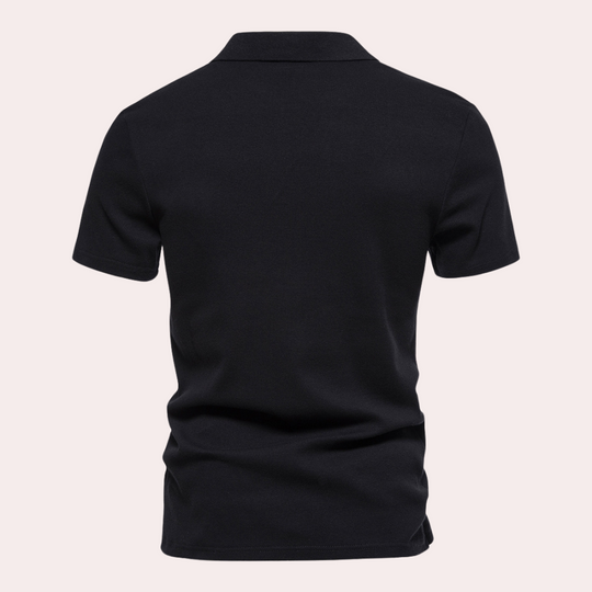 Heren Poloshirt Korte Mouwen Elegante Stijl - Max-3