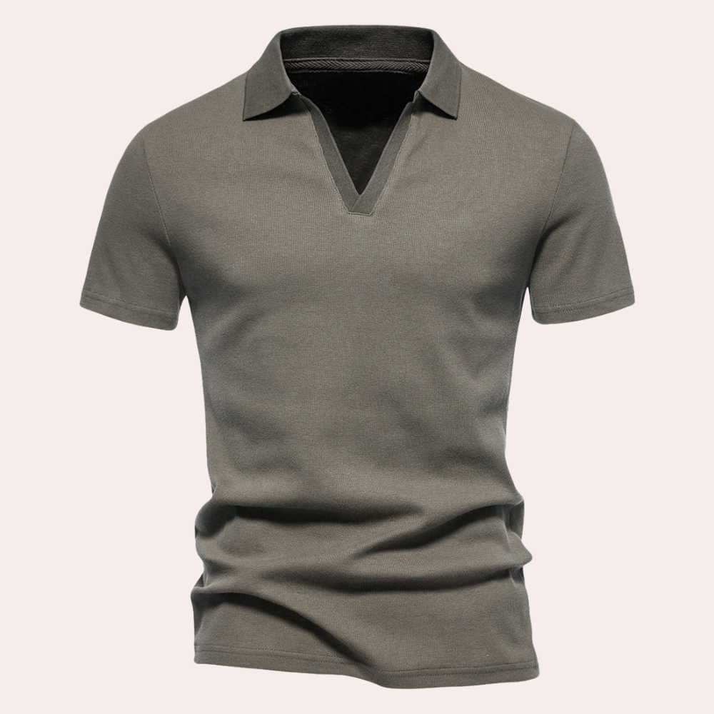 Variant image for Heren Poloshirt Korte Mouwen Elegante Stijl - Max-9