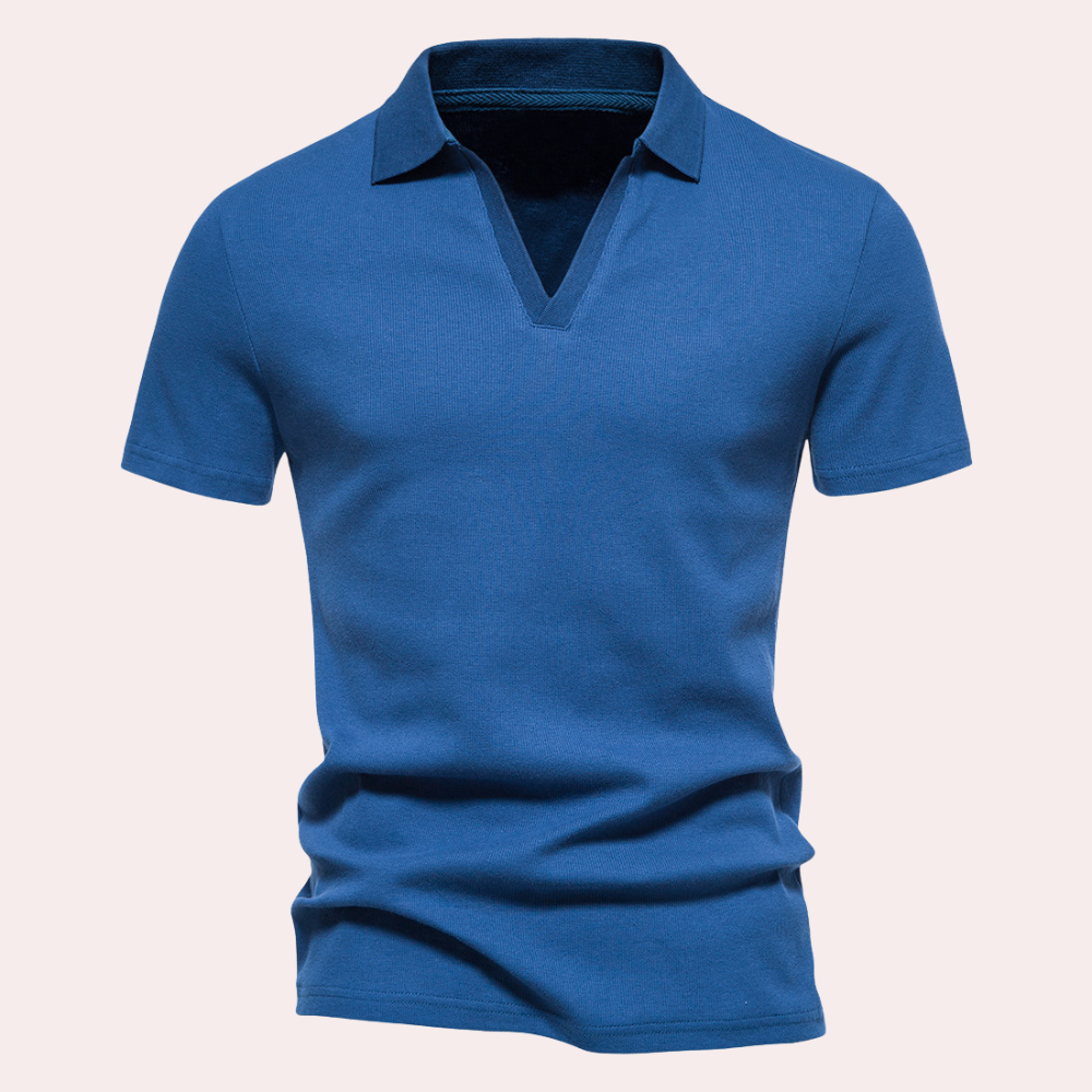 Variant image for Heren Poloshirt Korte Mouwen Elegante Stijl - Max-1