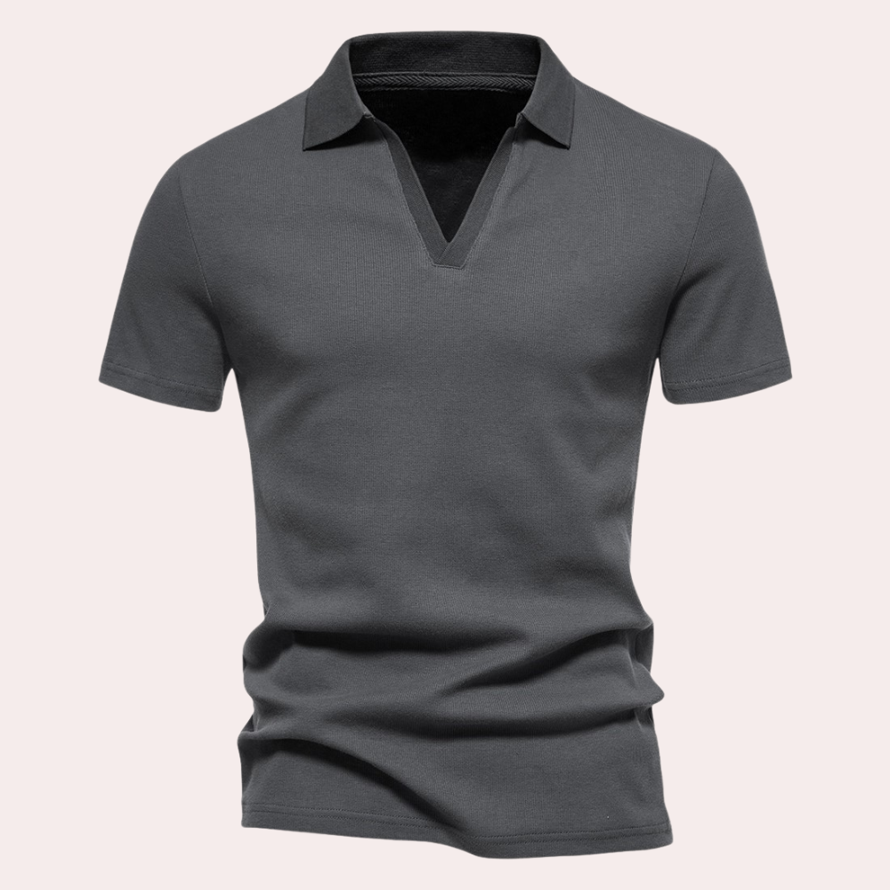 Variant image for Heren Poloshirt Korte Mouwen Elegante Stijl - Max-13