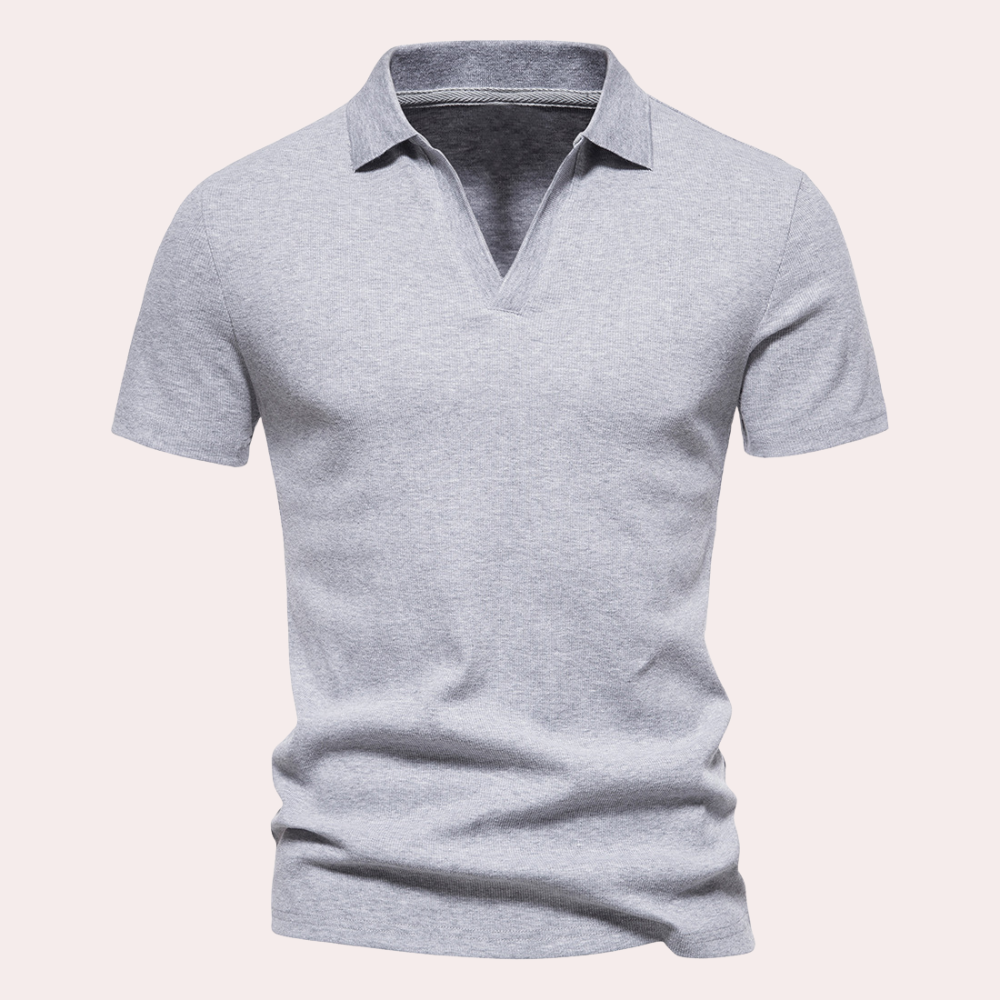 Variant image for Heren Poloshirt Korte Mouwen Elegante Stijl - Max-17