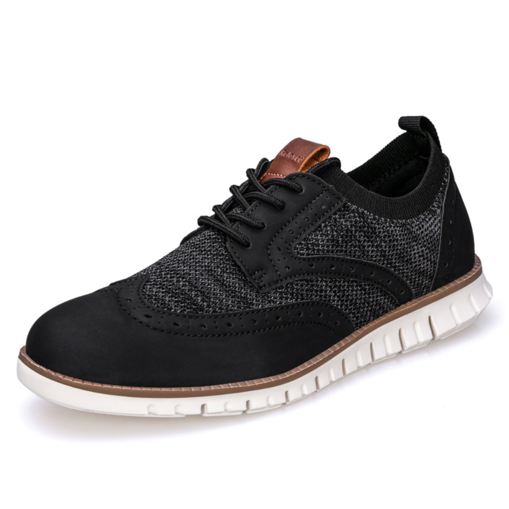 Variant image for Heren Casual Schoenen Ademend Design met Brogue Detail - Max-12