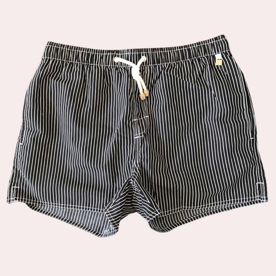 Heren Zwemshort Gestreept Design met Elastische Tailleband - Marty-3
