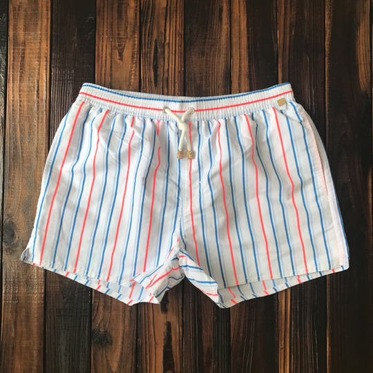 Variant image for Heren Zwemshort Gestreept Design met Elastische Tailleband - Marty-16