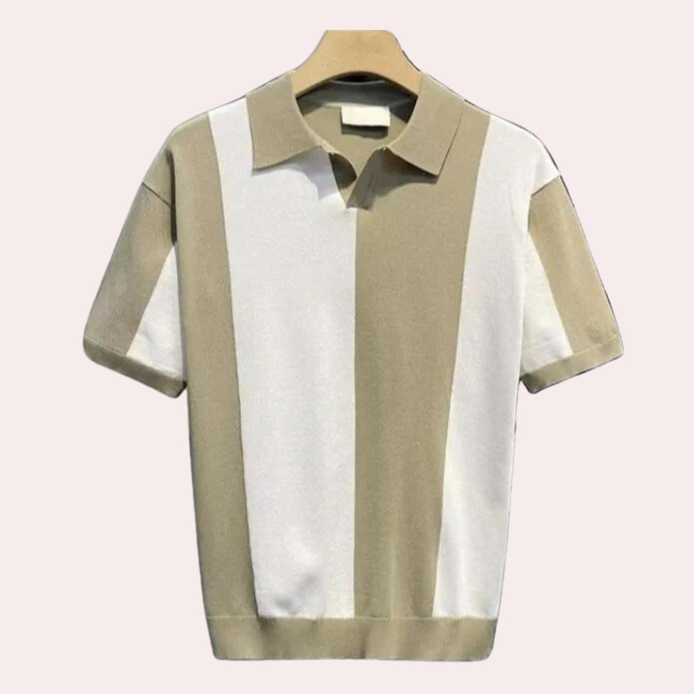 Klassiek gebreide polo voor de moderne man - Andrei